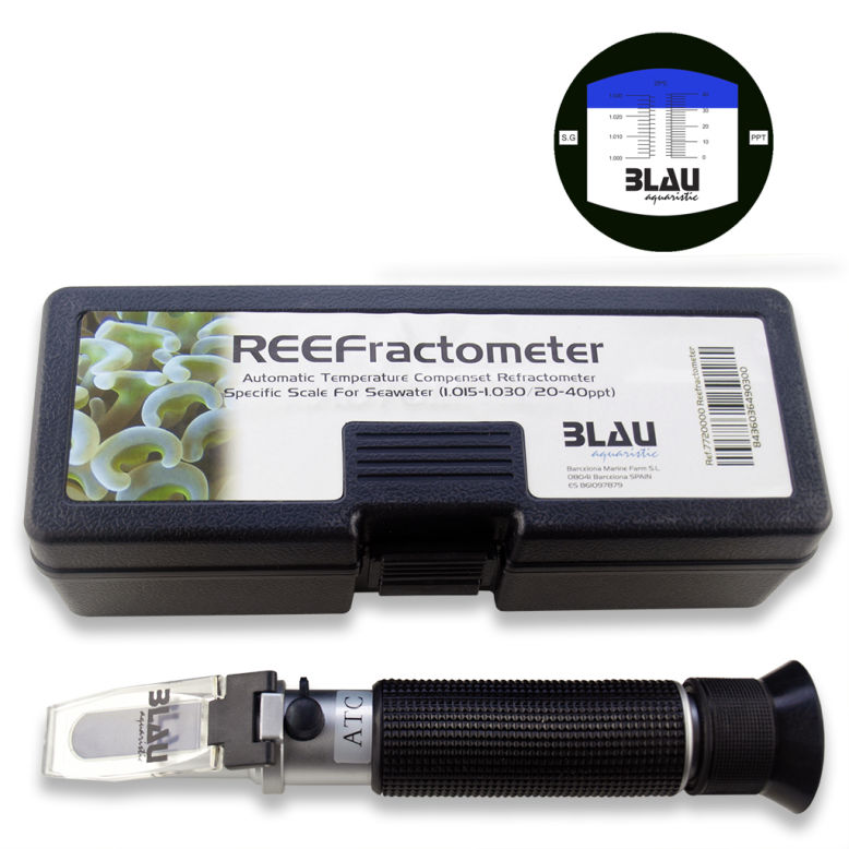 Blau Reefractometer